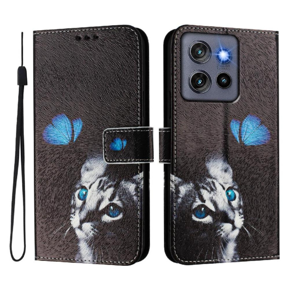 (Ohter) Case For Motorola Edge 50 Neo 5G Wallet Cover Pattern With Credit Slot Flip Pu Leather Card Holder 764563422166