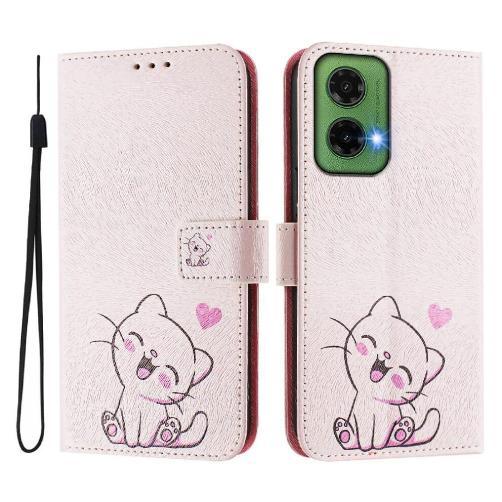 (C2) Case For Motorola Moto G35 Wallet Cover Flip Pu Leather Card Holder Pattern With Credit Slot 764563422265