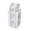 Living And Home (White) 4-Tier Castle Kids Rotating Bookshelf 4