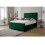Snugg Furniture (King 5Ft, Emerald) Lisbon Plush Velvet Upholstered Bed 1