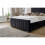 Snugg Furniture (King 5Ft, Black) Lisbon Plush Velvet Upholstered Bed 4