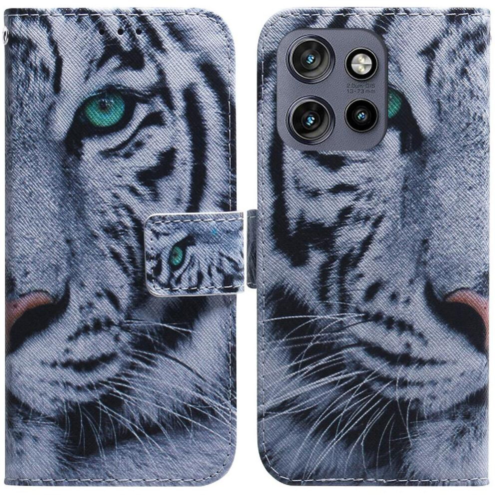 (C3 ) Flip Case For Motorola Thinkphone 25 Painted Card Slots Pu Leather Magnetic Closure Wallet 764563423996