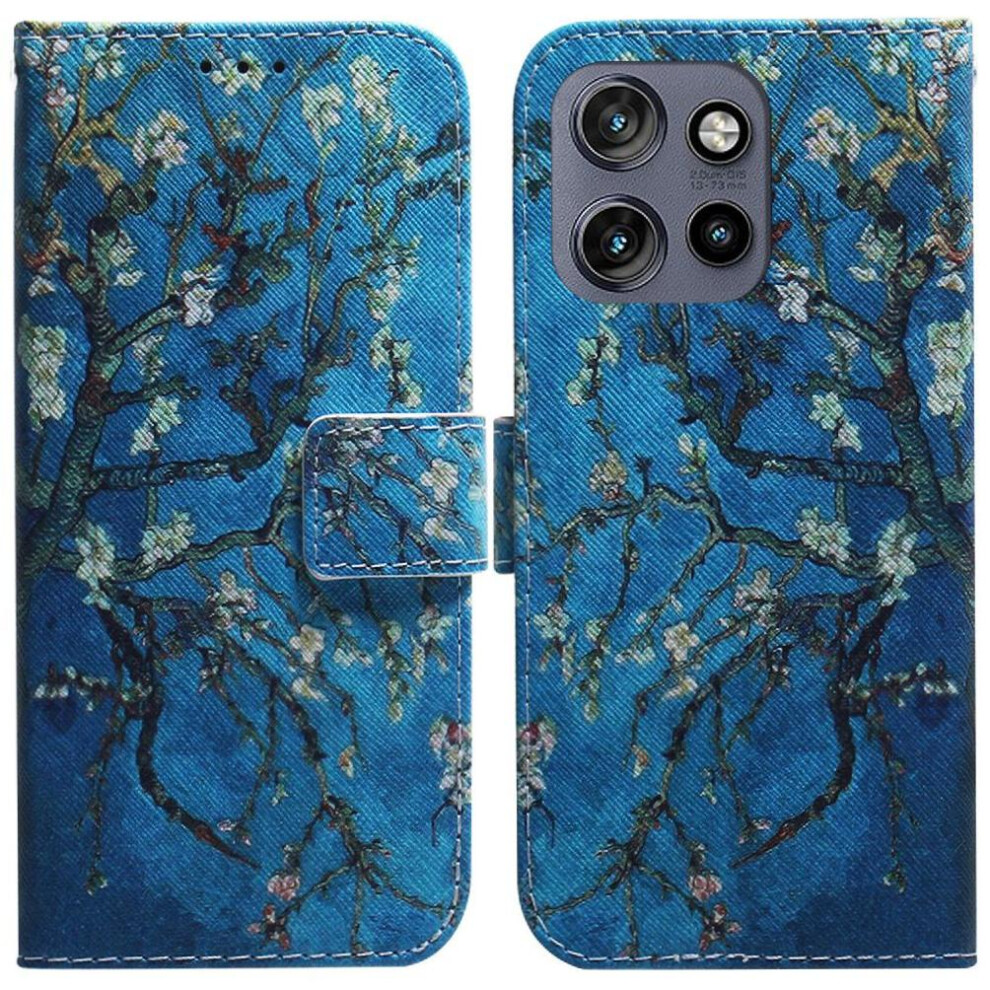 (Ohter) Flip Case For Motorola Thinkphone 25 Painted Card Slots Pu Leather Magnetic Closure Wallet 764563424009