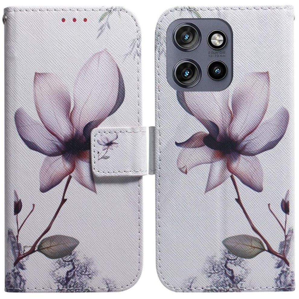 (C9 ) Flip Case For Motorola Thinkphone 25 Painted Card Slots Pu Leather Magnetic Closure Wallet 764563424054