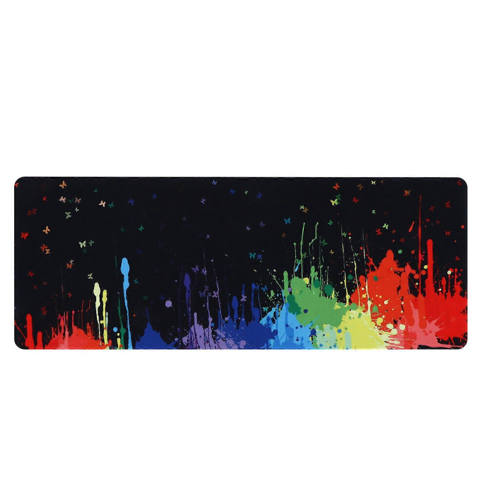 Kricely (As Show, One Size) Colorful Large Non-Slip Mouse Pad Office Anti-Slip Computer Game Keyboard Pad