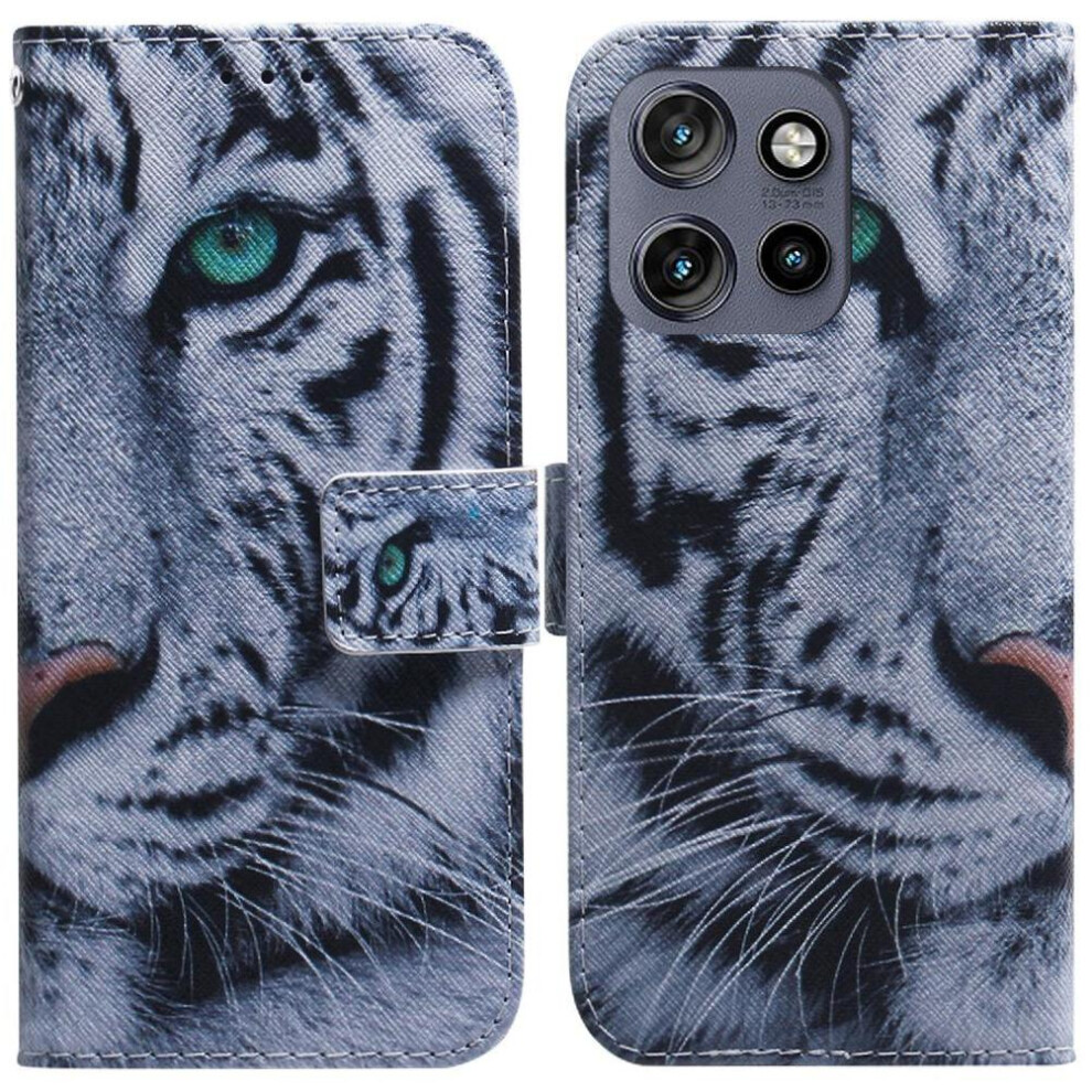 (C3 ) Flip Case For Motorola Moto S50 Wallet Card Slots Painted Magnetic Closure Pu Leather 764563424085