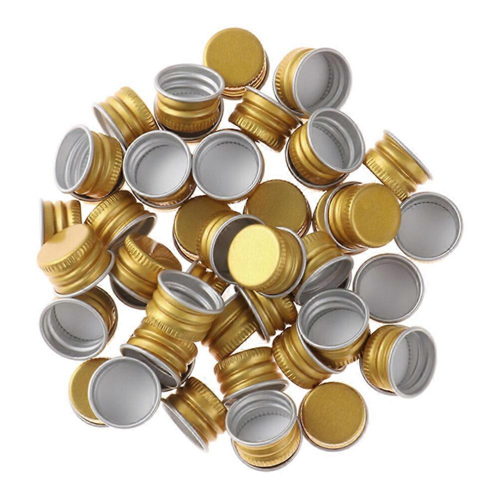 Kricely (As Show, One Size) 50Pcs Household Bottle Lids Leak-Proof Thread Lids Reusable Jar Caps Bottle Accessory