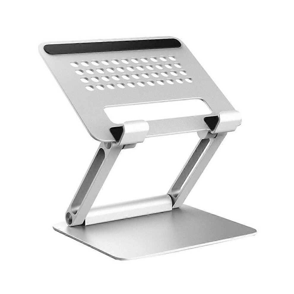 Photos - Other for Computer  1Pc Adjustable Laptop Holder Aluminum Alloy Foldable Computer Rack (Silver)(As show, One size)