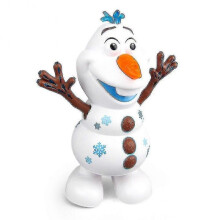 Cute Frozens Dancing Snowman Olaf Robot with Children's Led Music Toys Walking Robot Toy for Kids_ai