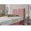 Snugg Furniture (Single 3Ft, Pink) Lisbon Plush Velvet Upholstered Bed 3