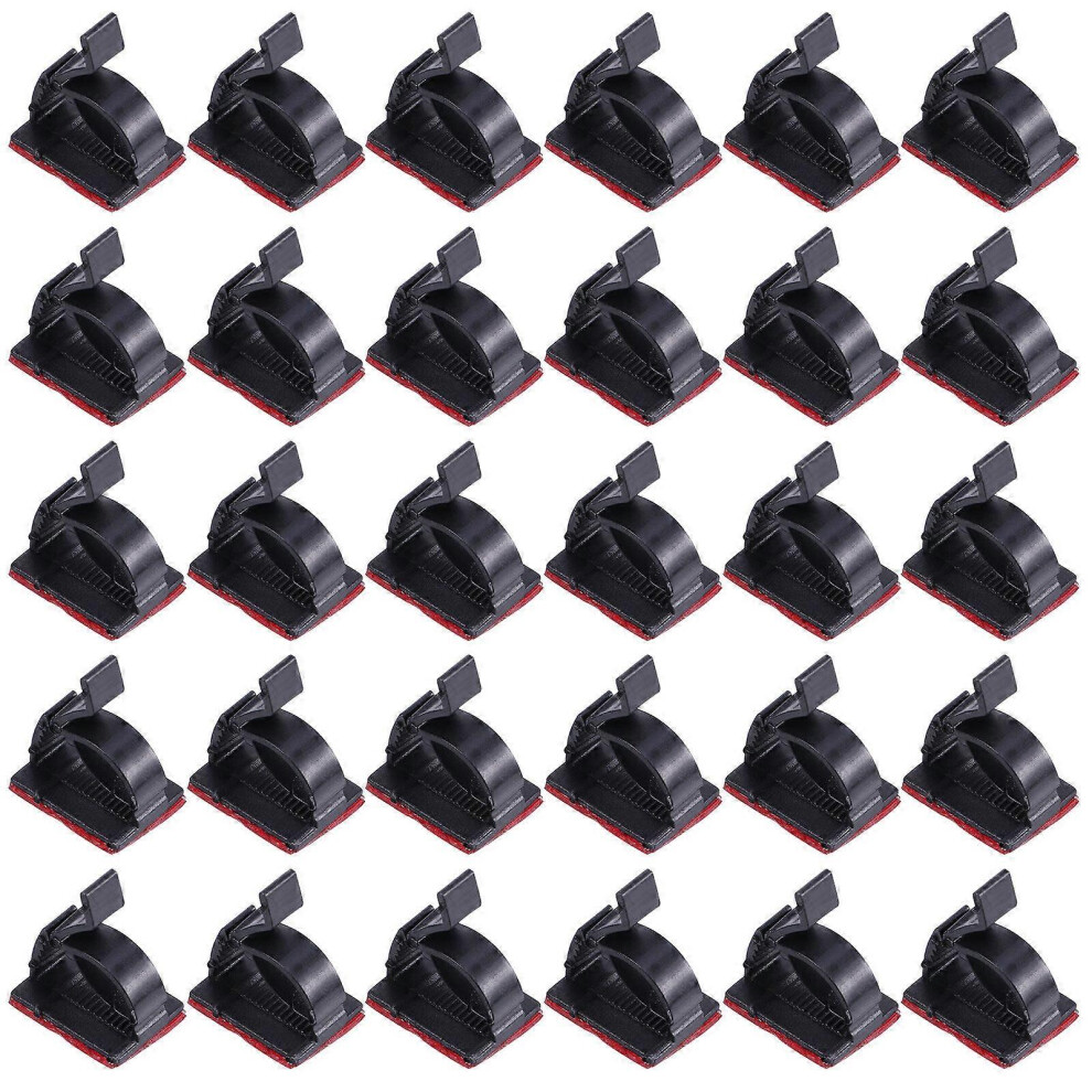 Photos - Cable (video, audio, USB)  100Pcs Cable Clips Self-Adhesive Clips Cable Holder Organizer Cord Management(As show, One size)