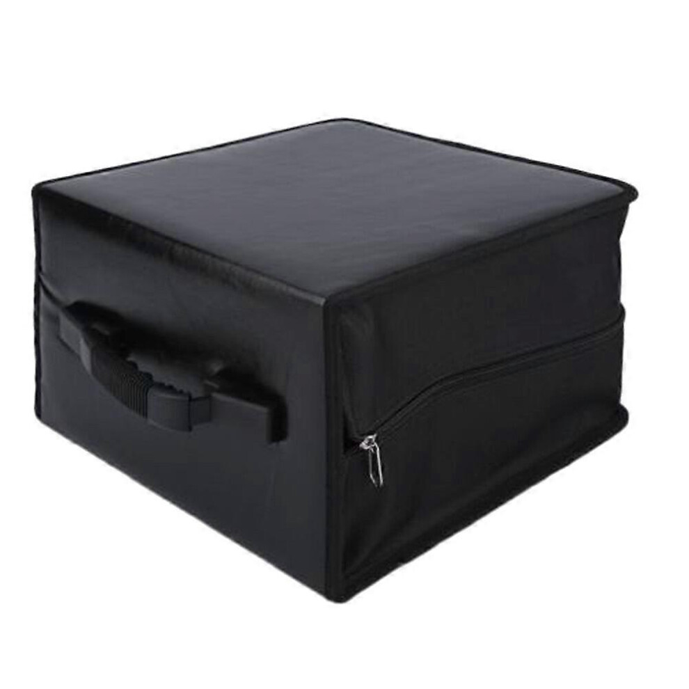 Photos - Other Office Equipment  360 Discs Portable CD DVD Wallet Holder Bag Case Album Organizer Media Storage Box (Black)(As show, One size)