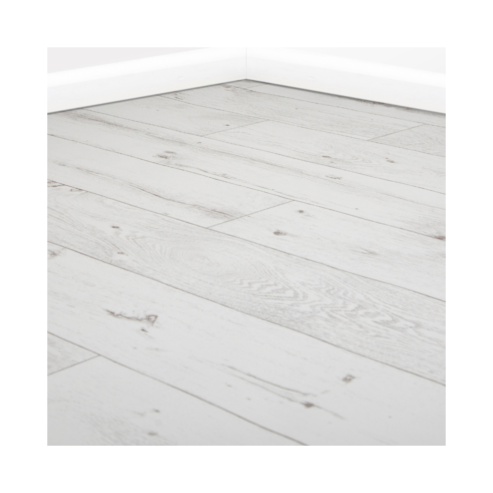 (Aged White Oak, 3m x 2m Width) White Oak Plank Vinyl Flooring Roll 2m & 4m Width