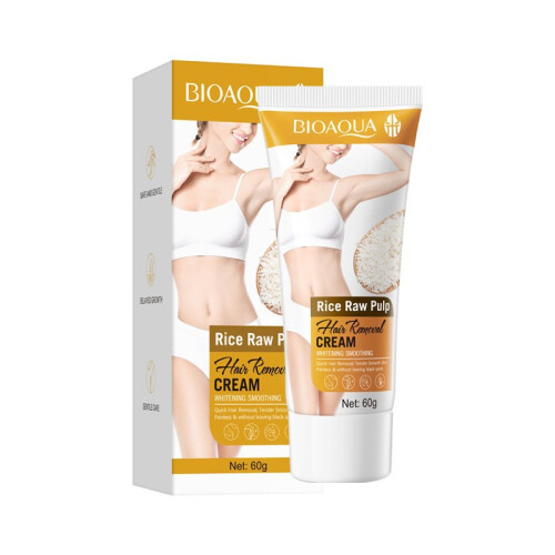 (10) 60g Smooth Hair Removal Cream with Rice Paste