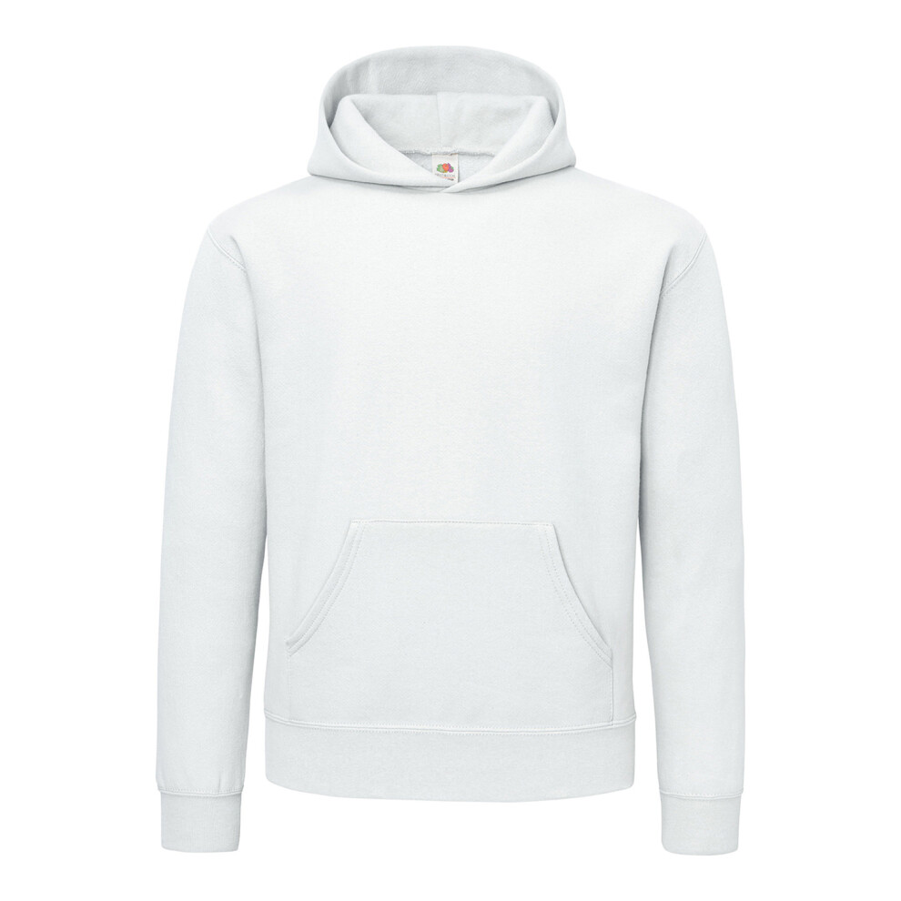(3XL, White) Fruit of the Loom Mens Cotton Hoodie