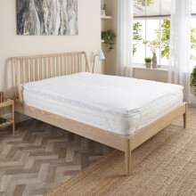 (Single) Airstream Memory Cool Mattress Firm Topper UK Made