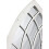 Arc Window Wall Mount Frame Mirror White Brush  60x90 Cm 3