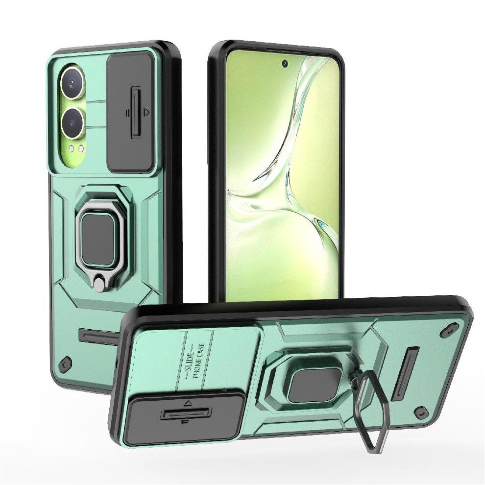(Green) Case For Oneplus Nord Ce4 Lite Ring Holder Anti-Scratch Protective Cover Kickstand Green 764563431663
