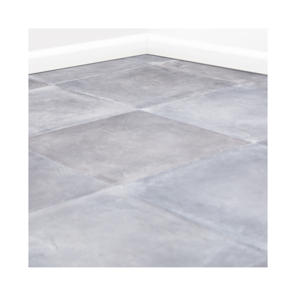 (4m x 4m Width) Slate Grey Tile Vinyl Lino Roll Flooring 2m & 4m Width-image-OPC-PB58Q55-NEW