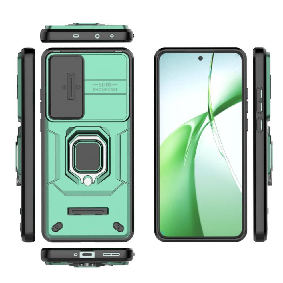 (Green) Case For Oneplus Nord Ce4 Kickstand Anti-Scratch Protective Cover Ring Holder Green 764563433209