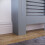 Vida Designs (Medium) Milton Radiator Cover Cabinet Vents Dark Grey 5