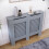 Vida Designs (Medium) Milton Radiator Cover Cabinet Vents Dark Grey 6