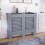 Vida Designs (Medium) Milton Radiator Cover Cabinet Vents Dark Grey 1