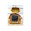 Robot Desk Clock | Compact Analogue Clock with Orange Metal Frame 2