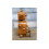 Robot Desk Clock | Compact Analogue Clock with Orange Metal Frame 4