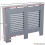 Vida Designs (Medium) Milton Radiator Cover Cabinet Vents Dark Grey 7