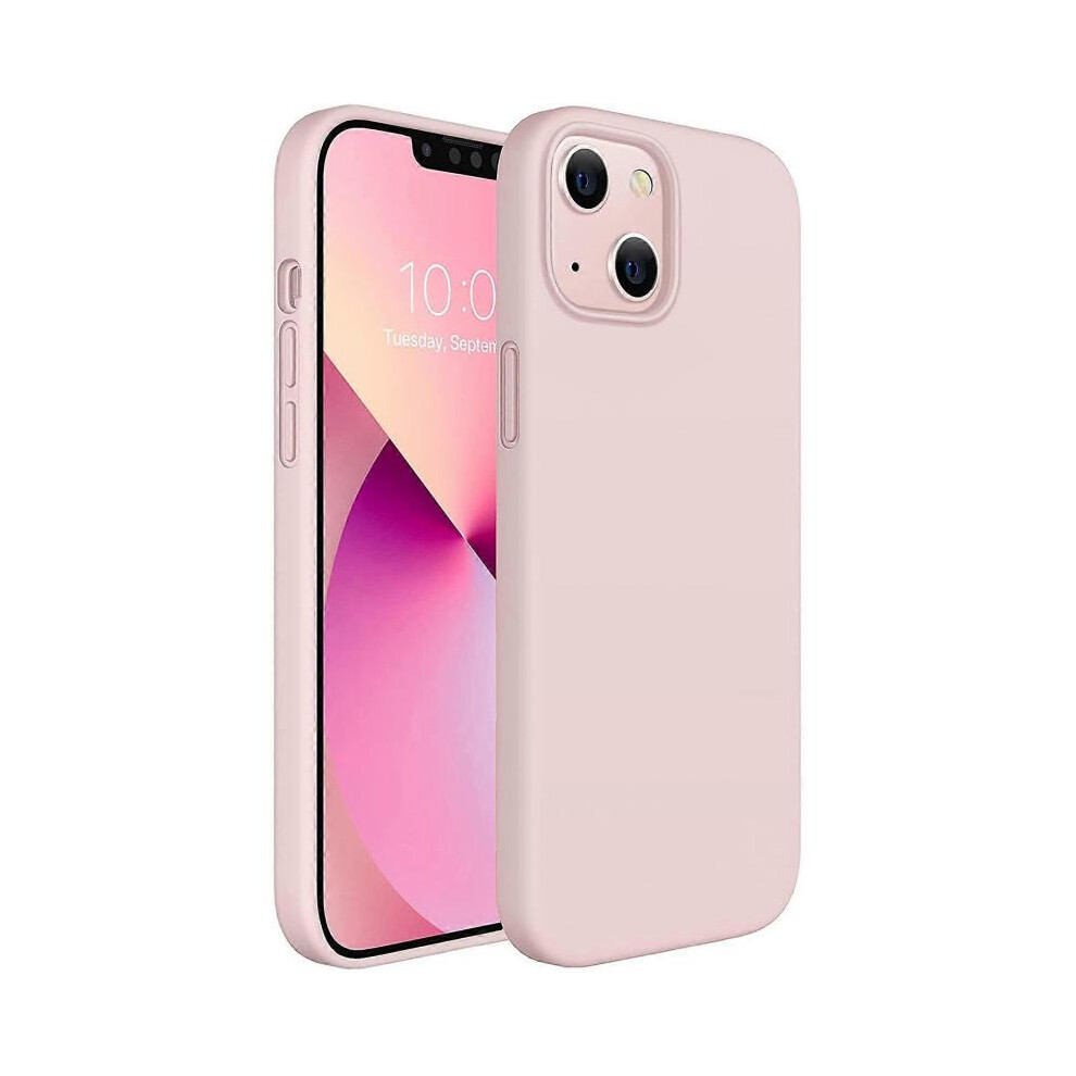 (Pink) Liquid Silicone Case Compatible For Iphone 13 Pink 5004229705222