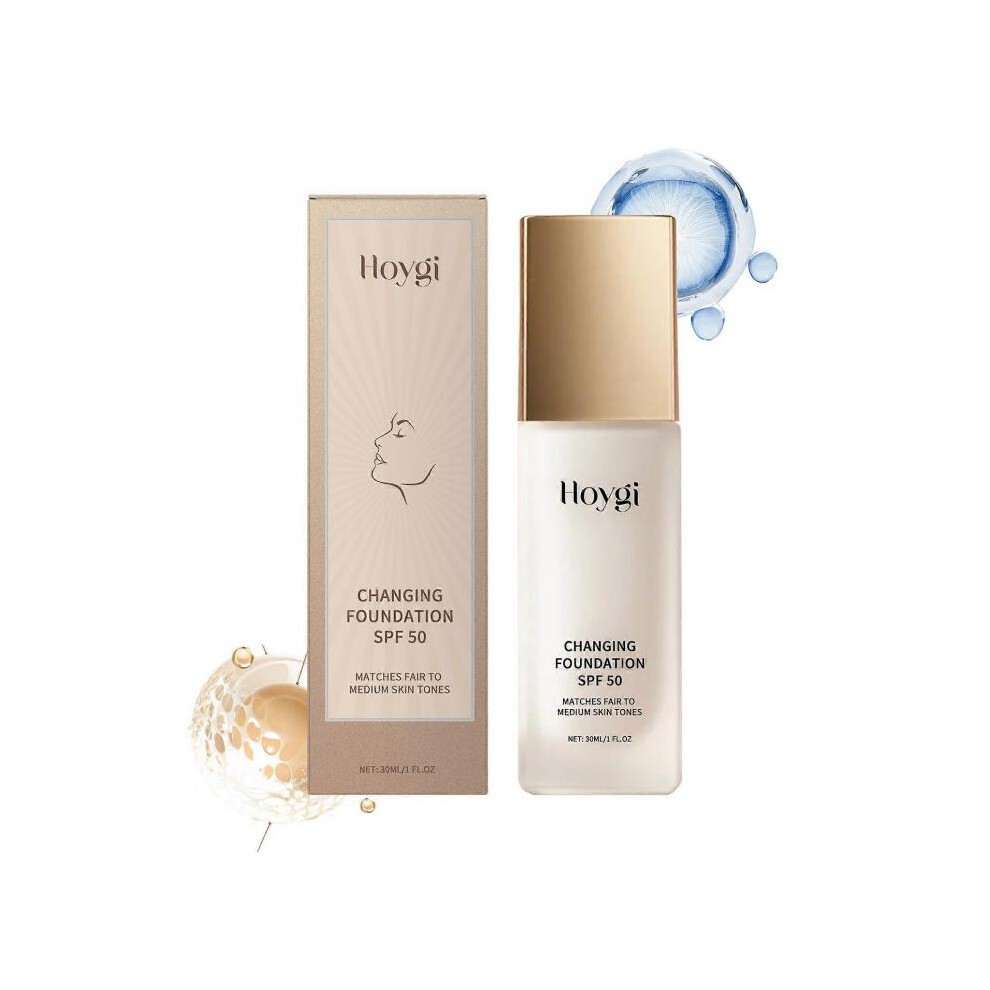 Protective concealer foundation, lightweight, matte, gentle, moisturizing, translucent, soothing, oily, dry skin, universal
