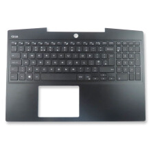 Dell Inspiron G5 15 3590 Grey palmrest with keyboard UK layout