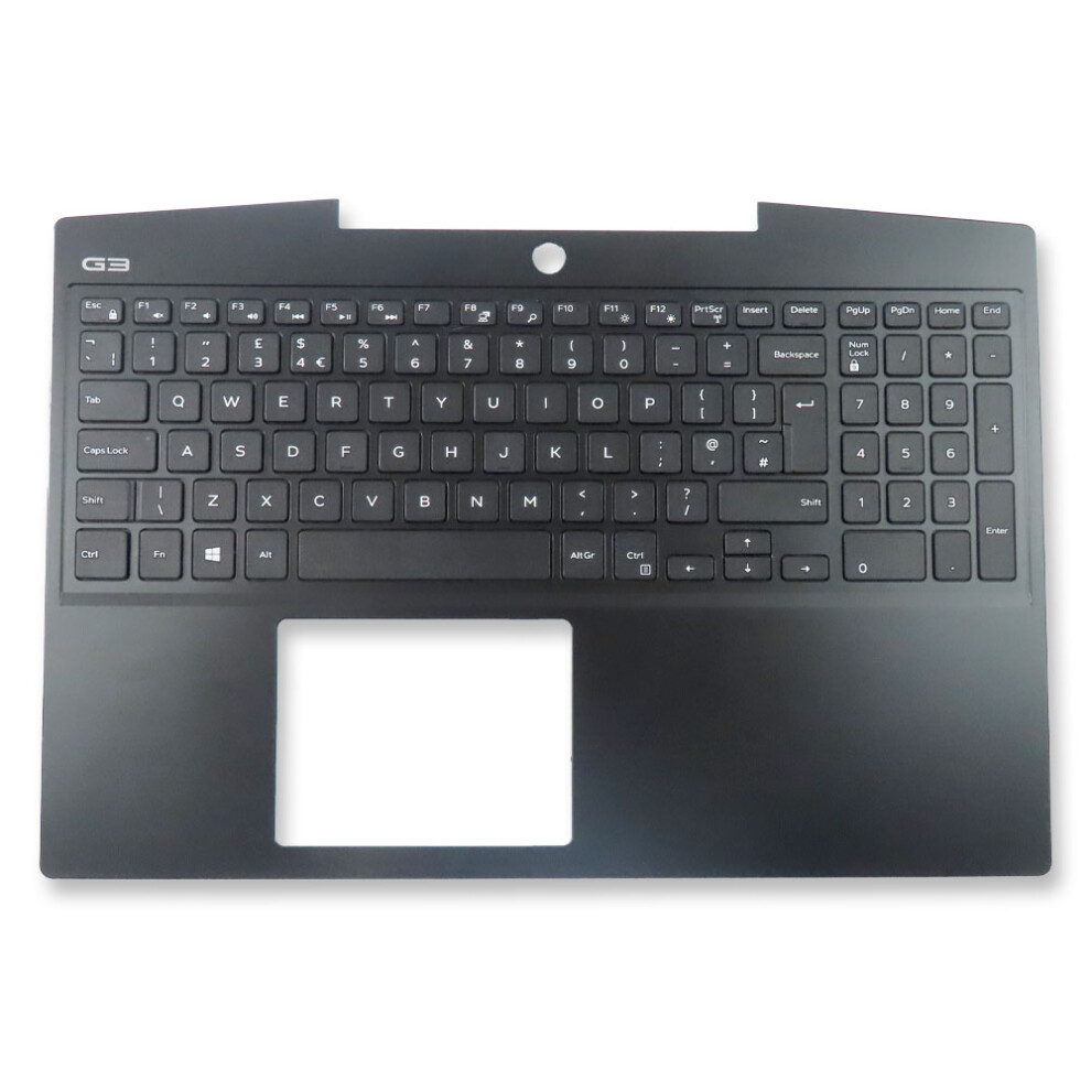 Dell Inspiron G5 15 3590 Palmrest With Keyboard Uk Layout Grey