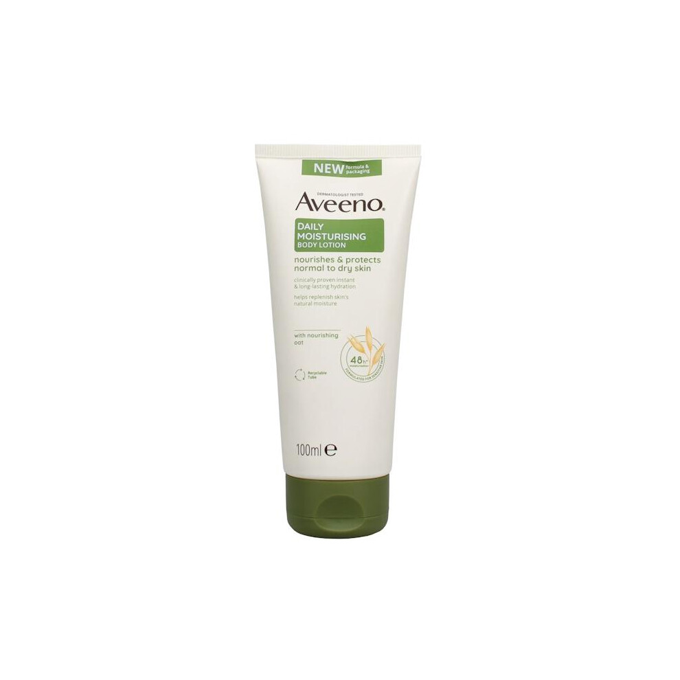 3 x Aveeno Daily Moisturising Body Lotion 100ml