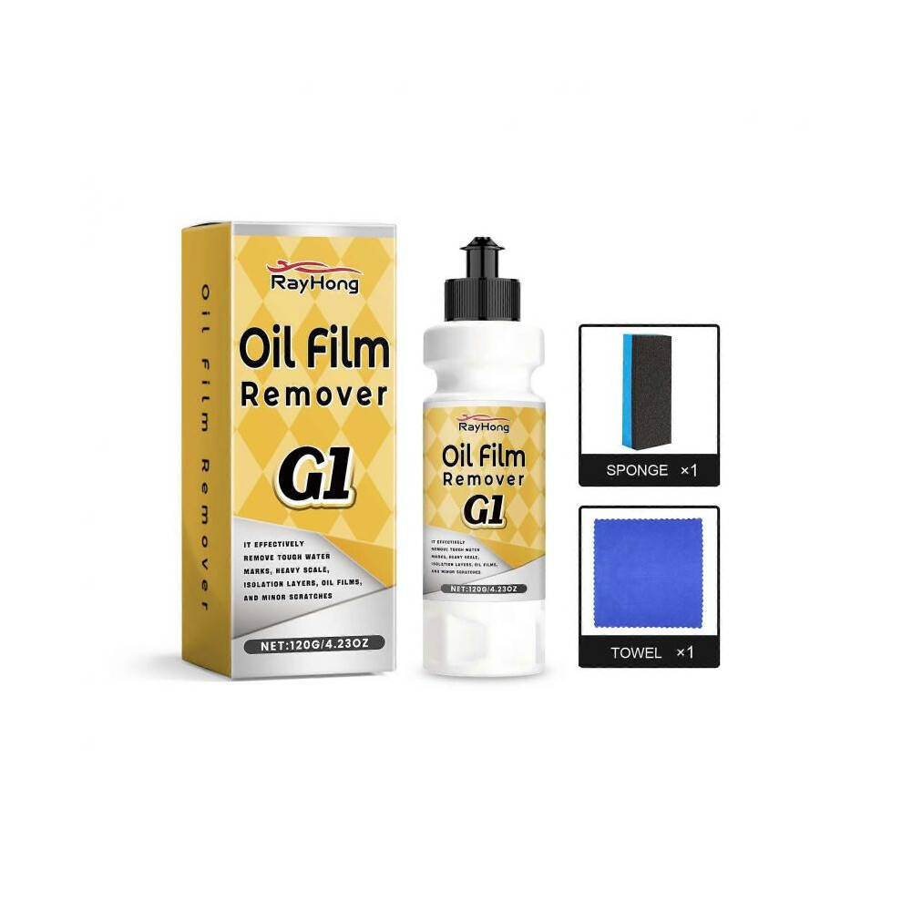Automobile Glass Oil Film Remover Automobile Windshield Window Stain Removal Rainproof Coating Cleaner 5004229705666
