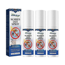 (3pcs) 1-3pcs Head Lice Removal Spray Anti-itch Anti-pruritus Antibacterial Remove Mites Fleas Tick Louse Eggs Pubic Lice Hair Care
