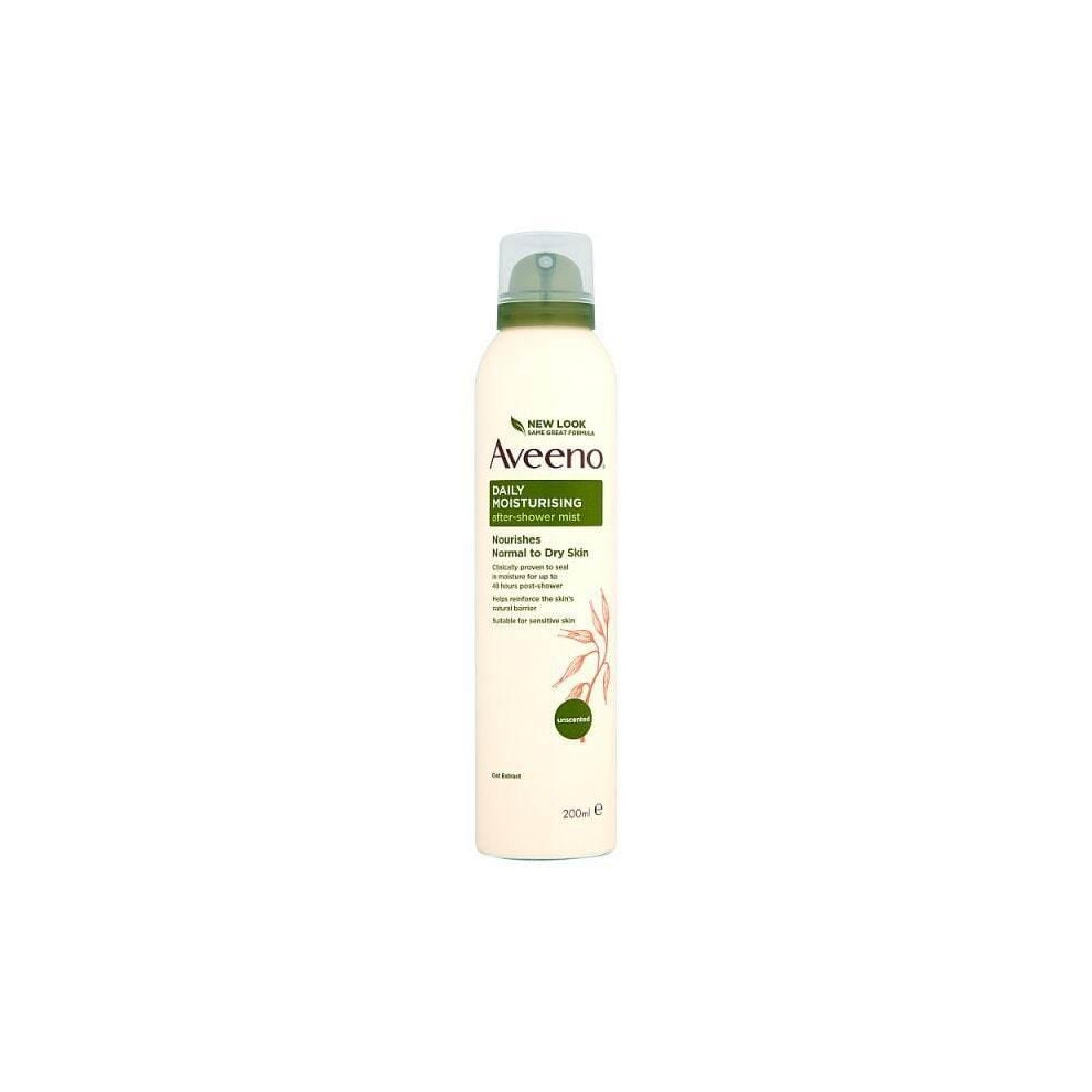 6 x Aveeno Daily Moisturising After-Shower Mist 200ml