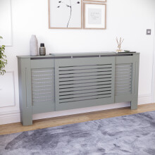 (Adjustable) Milton Radiator Cover Heating Guard Cabinet Vents