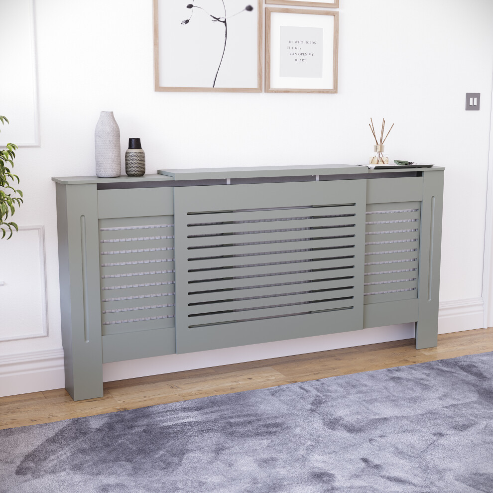 Vida Designs (Adjustable) Milton Radiator Cover Heating Guard Cabinet Vents