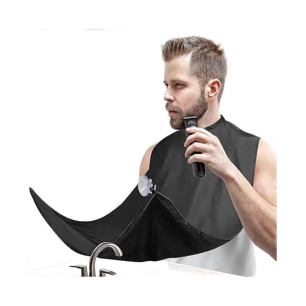 Gifts for him - Beard Bib Apron Beard Catcher with 4 Suction Cups