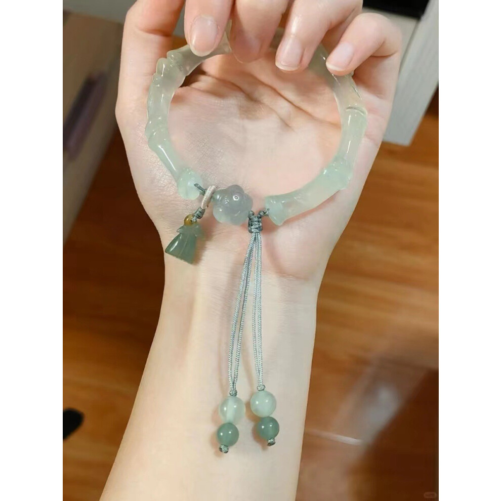 (Moon Lotus Bracelet S0716)Bracelet unique en alliage turquoise artisanal délicieux style mignon femmes pour