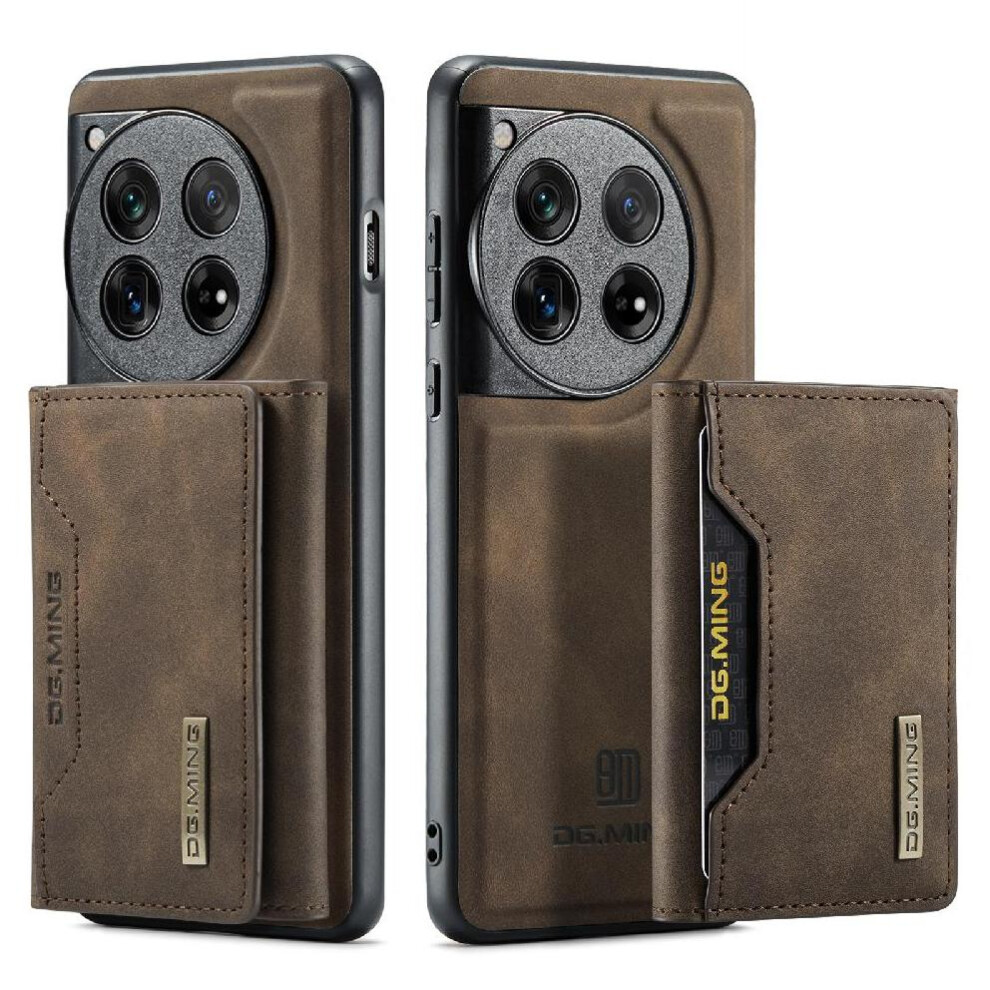 (Khaki ) Wallet Case For Oneplus 12 Pu Leather Magnetic Card Slots Flip Kickstand Protective 764563437733