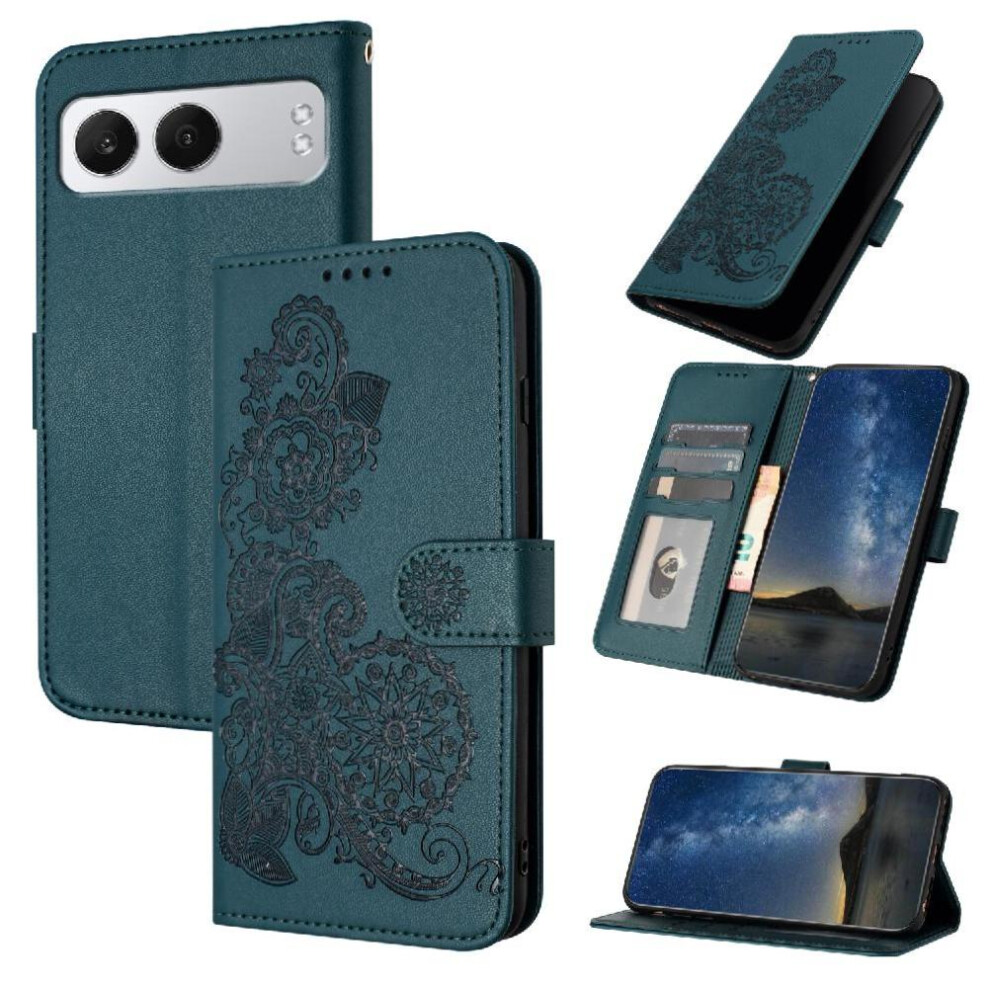 (Green) Flip Case For Oneplus Nord 4 Flip Folio Book Pu Leather Magnetic Closure Kickstand Protective With Card Slot Stand Green 764563438921