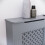 Vida Designs (Medium) Oxford Radiator Cover Dark Grey MDF Grill Guard 4