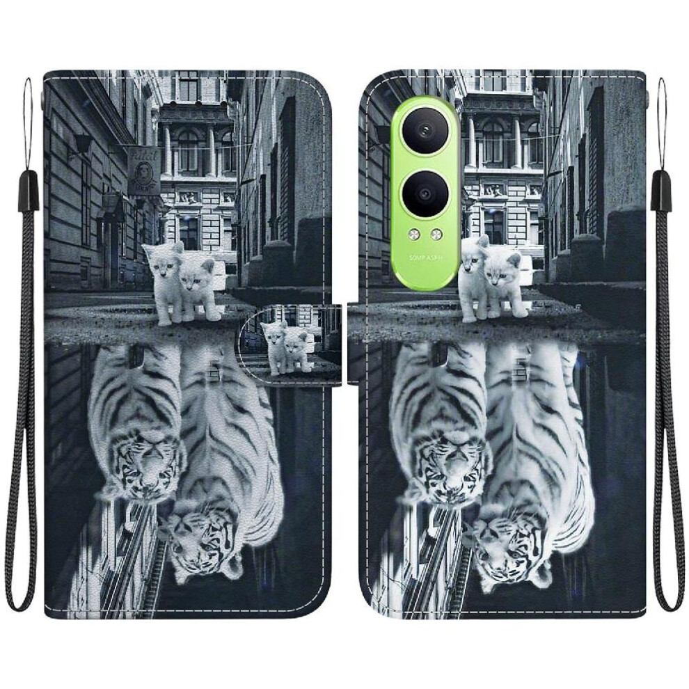 (C6) Case For Oneplus Nord Ce4 Lite Card Slots Butterfly Flower Painted Wallet Pu Leather Magnetic Closure 764563442836