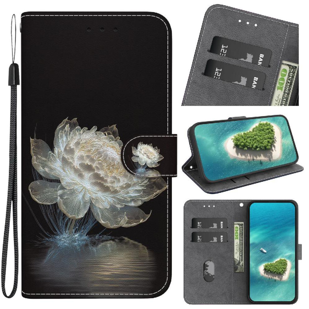 (C3 ) Case For Oneplus Nord Ce4 Lite Card Slots Butterfly Flower Painted Wallet Pu Leather Magnetic Closure 764563442805