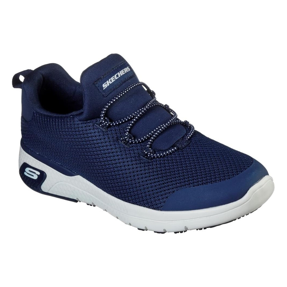 (7 UK, Navy/White) Skechers Womens/Ladies Marsing-Waiola SR Safety Shoes