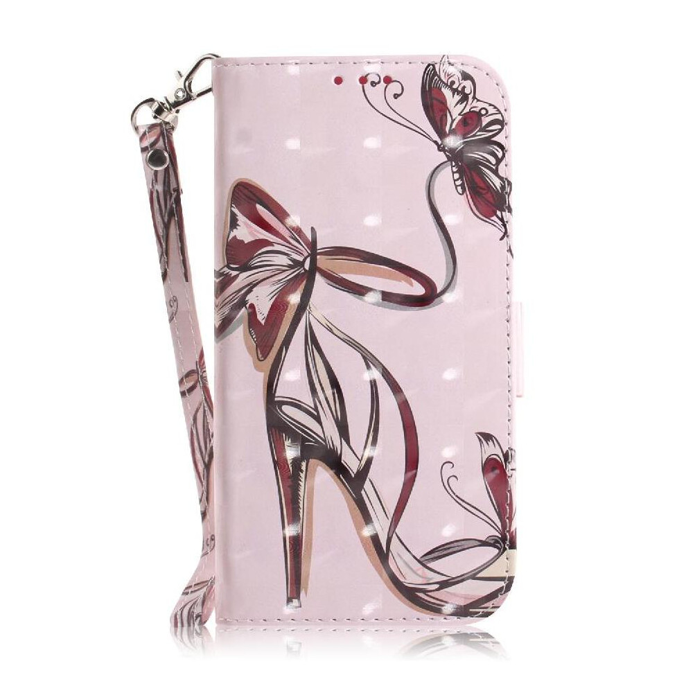 (C6) 3D Painted Protective Case For Oneplus Nord Ce4 Lite Magnetic Closure Card Slots Lanyard Wallet Pu Leather 764563444038