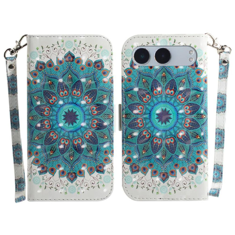 (C3 ) 3D Painted Protective Case For Oneplus Nord 4 Magnetic Closure Pu Leather Wallet Lanyard Card Slots 764563444120